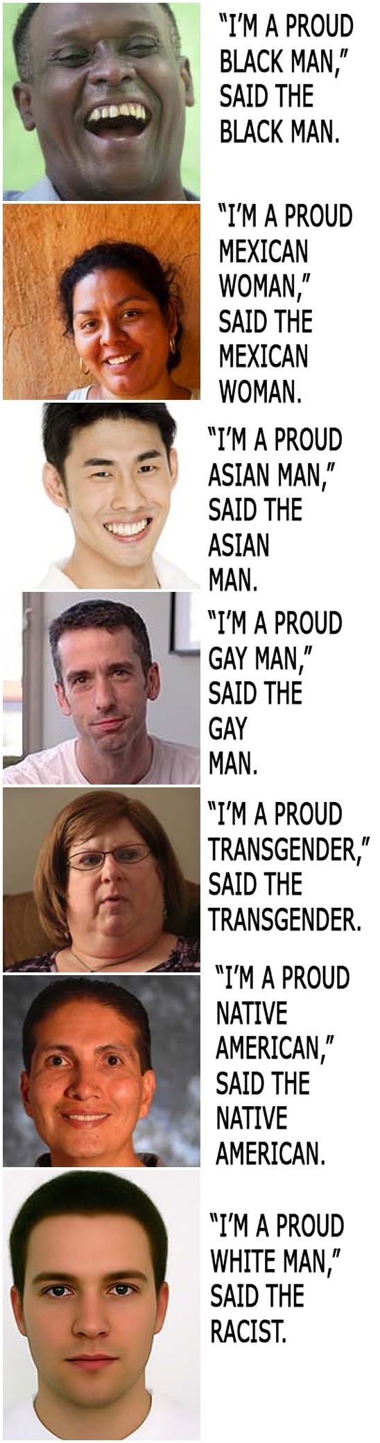 Simple truth of racists