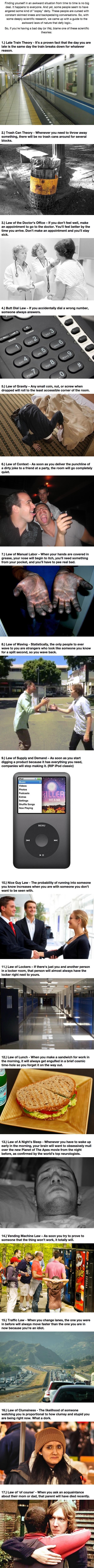 Science of awkwardness