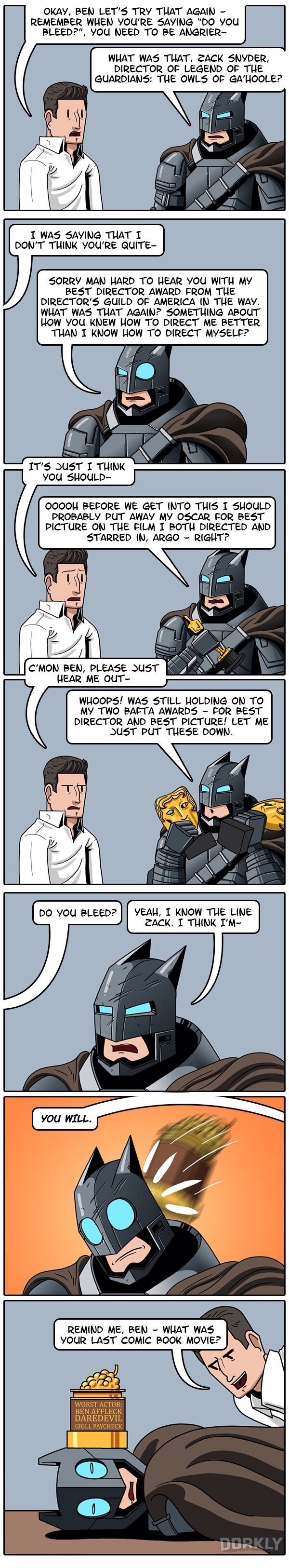 Directing with Ben Affleck