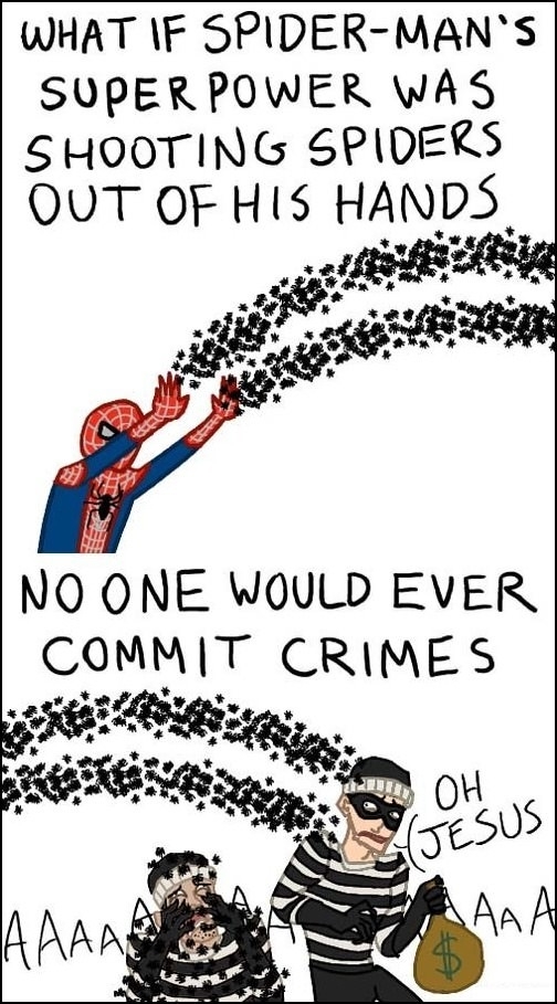 Shooting spiders