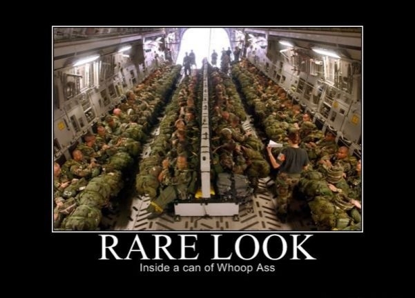 Rare look