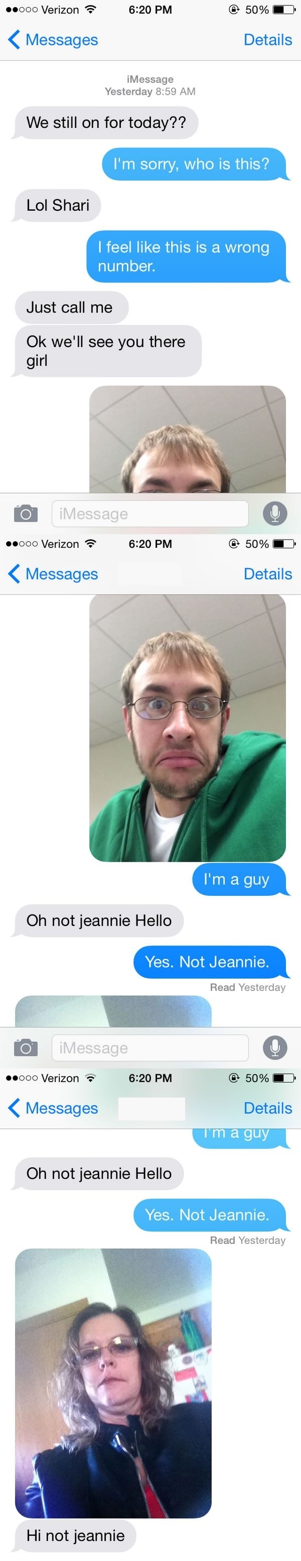 Unexpected return text