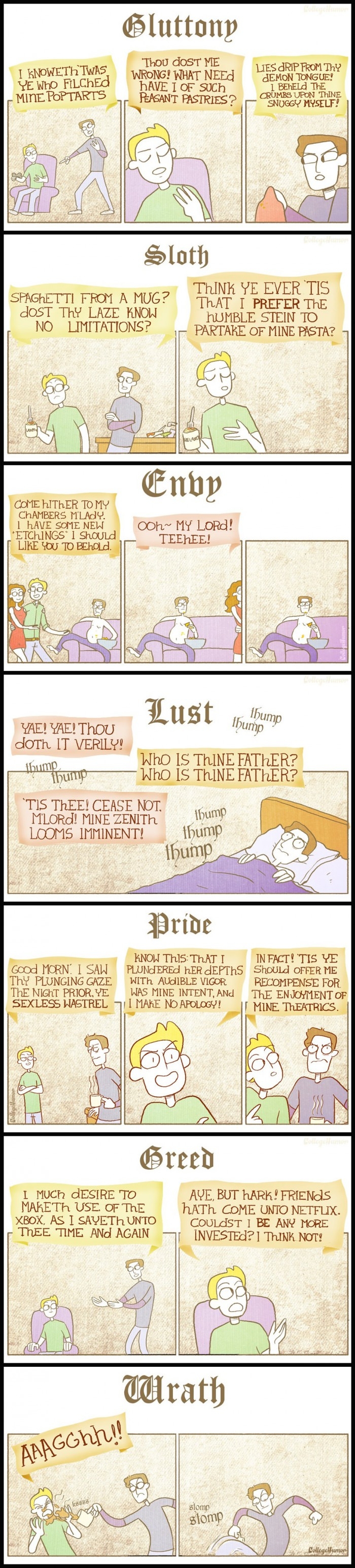 7 deadly roommate sins