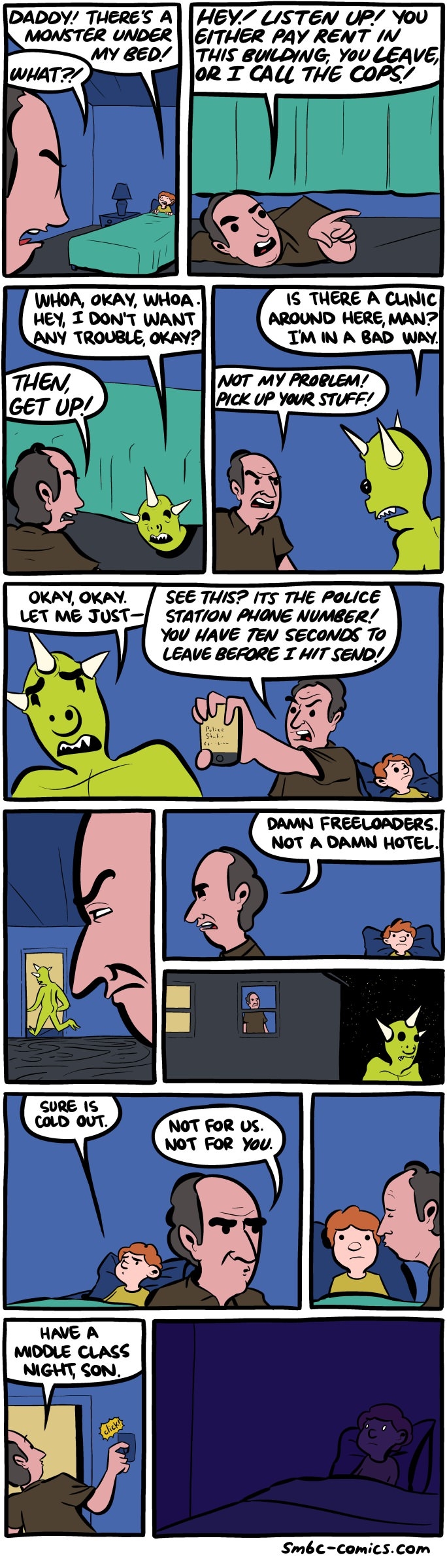 A monster under my bed!