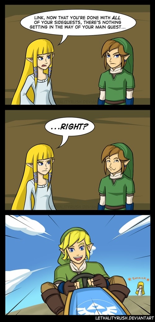 Time for the main quest