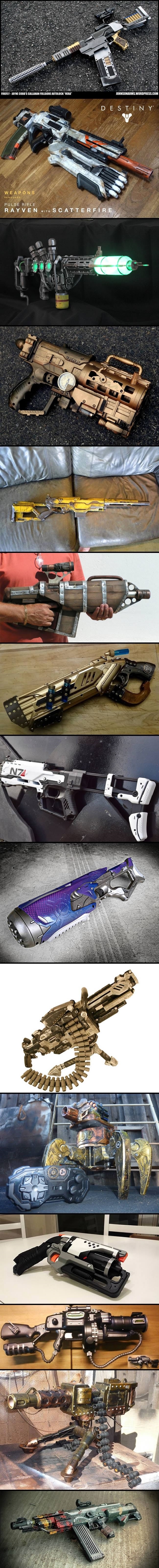 Custom Nerf guns