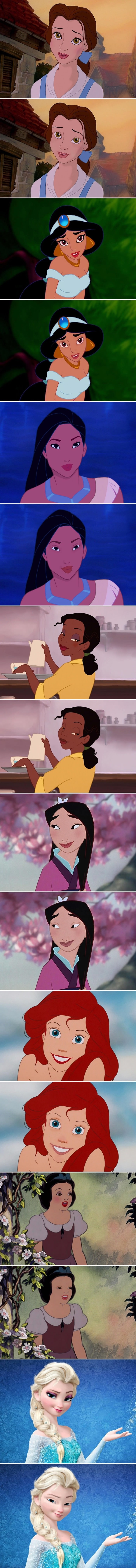 Disney without makeup