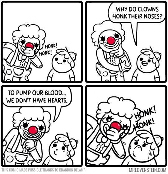 Why clowns are terrifying