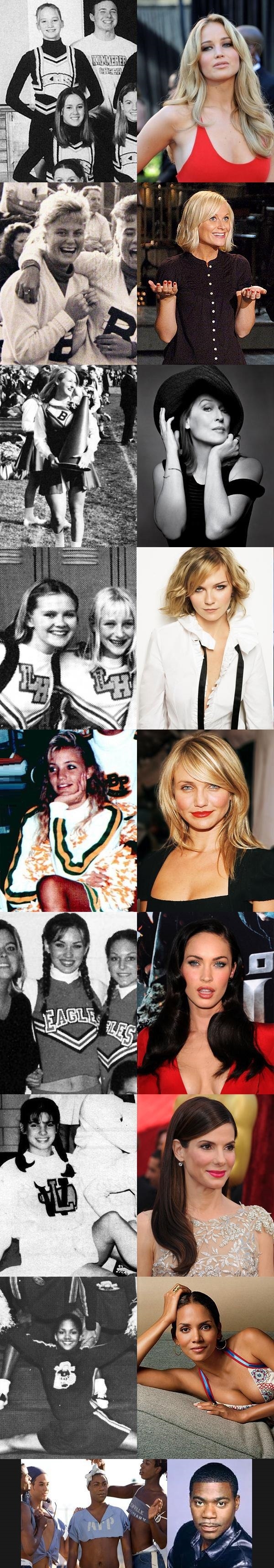 Celebs that were cheerleaders
