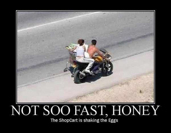 Not so fast!