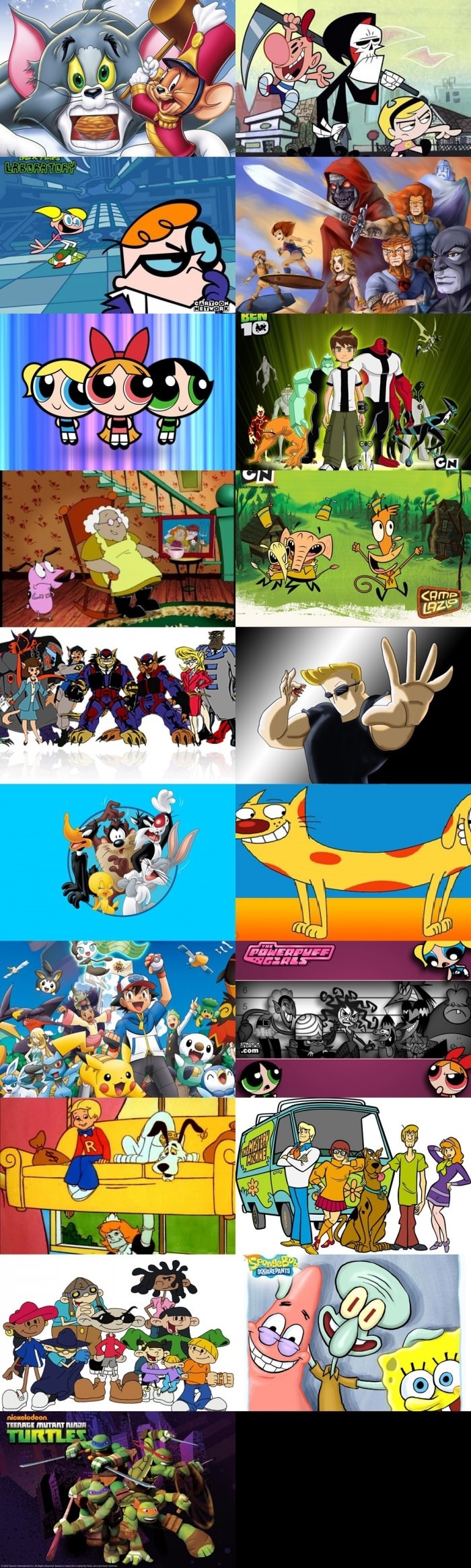 Best childhood cartoons
