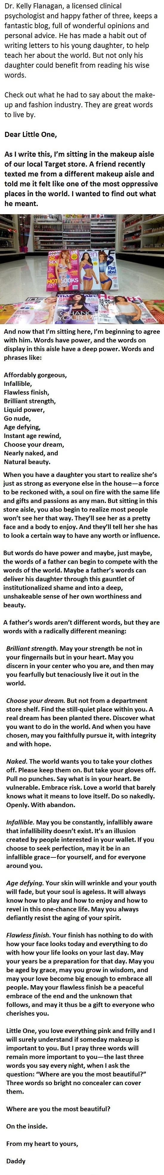 Dad has things figured out