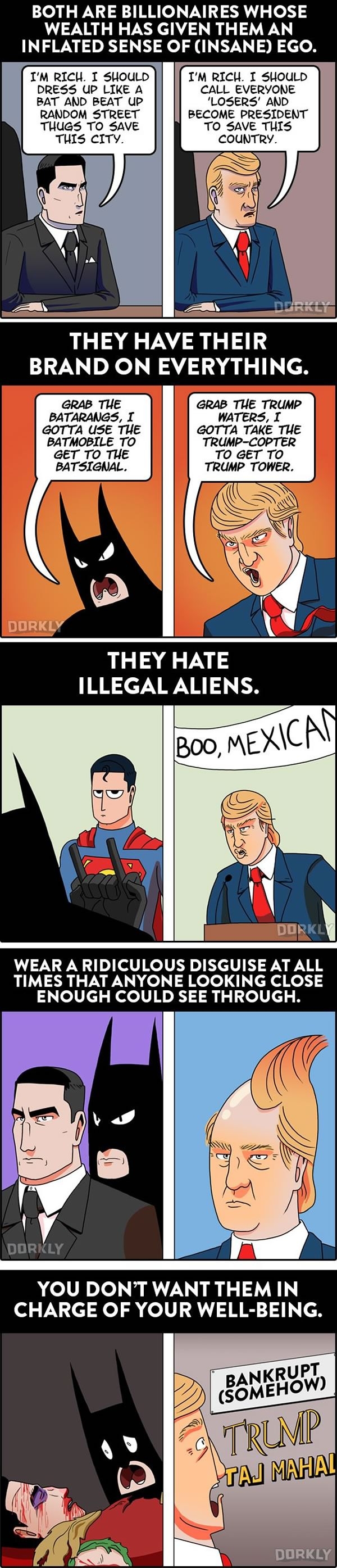 Donald Trump is Batman