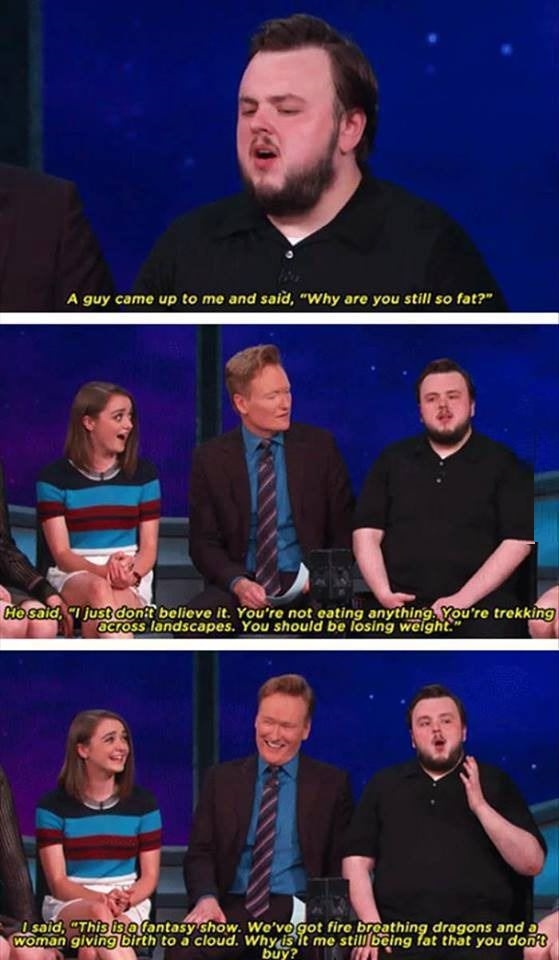 Why are you still so fat?