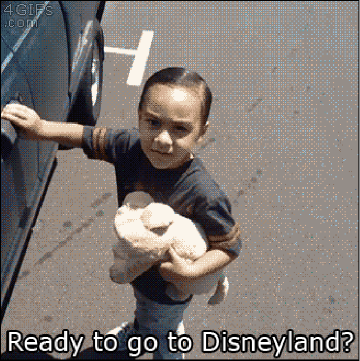 Going to Disneyland!