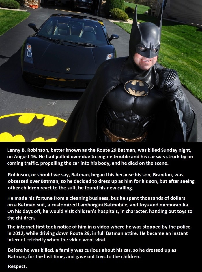 RIP Route 29 Batman