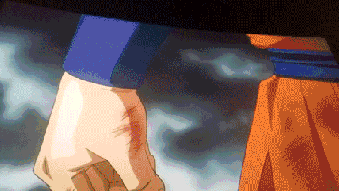 Goku Bruce Lee'd Freeza