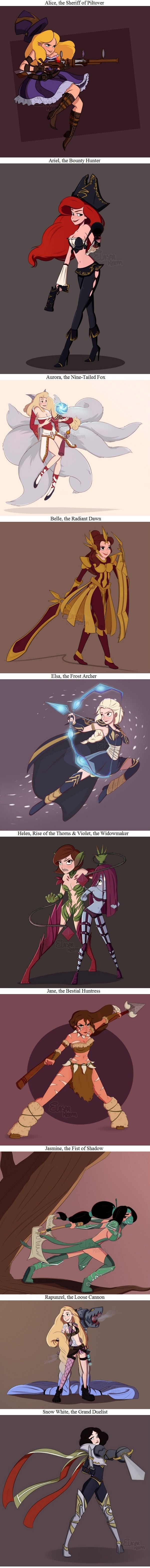 League of (Disney) ladies