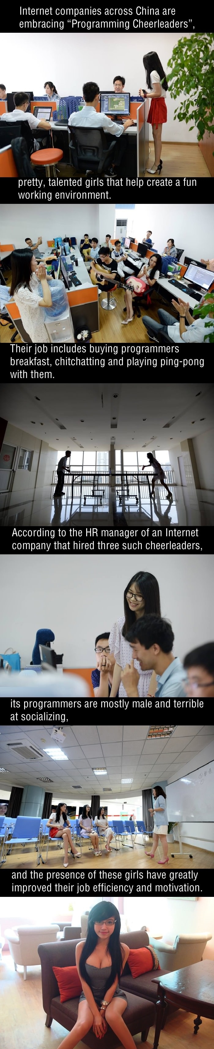 Programming cheerleaders