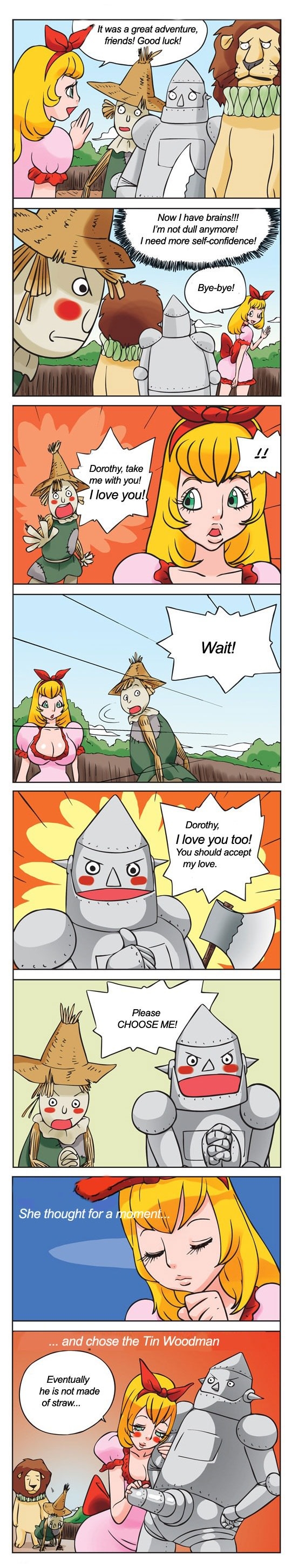 Dorothy made her hard choice