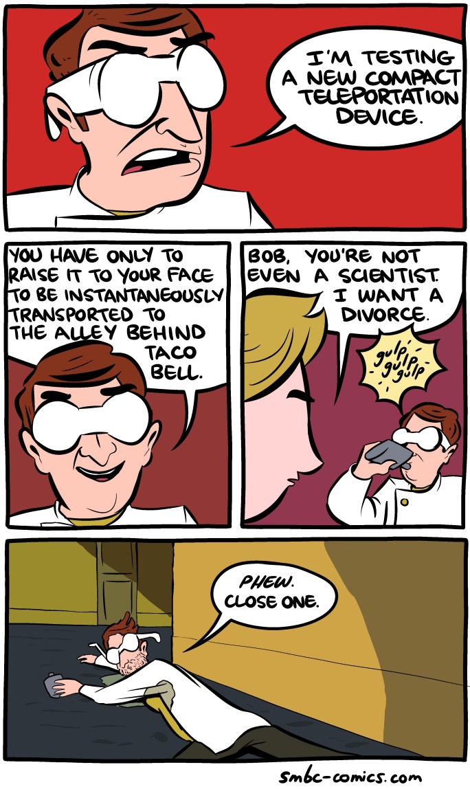 Ecofriendly teleportation