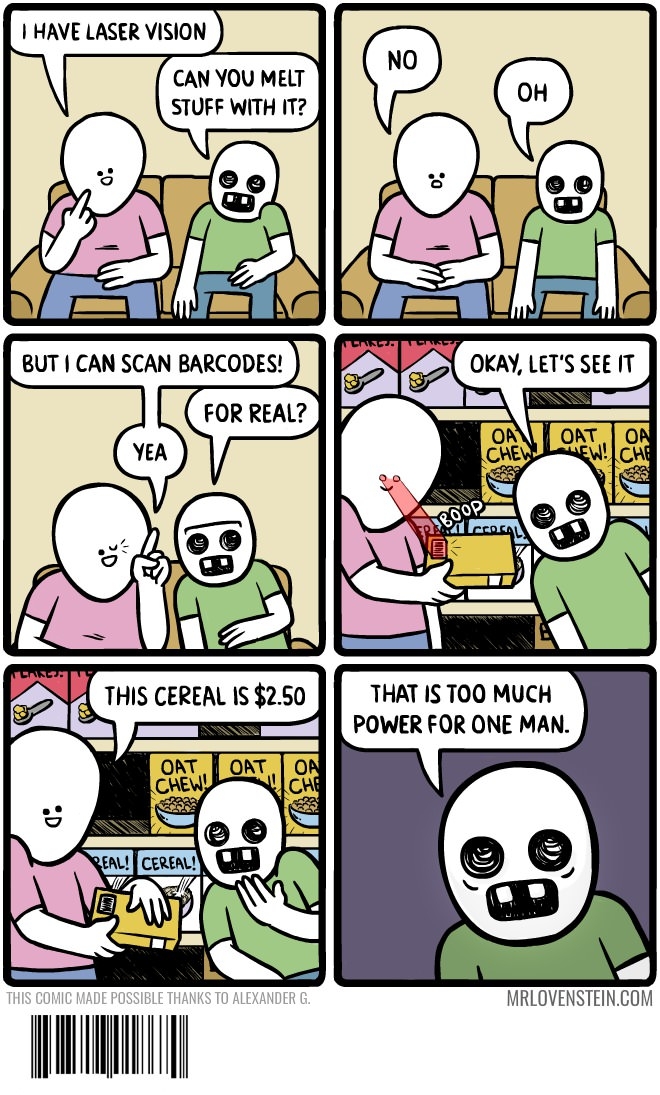 Laser vision