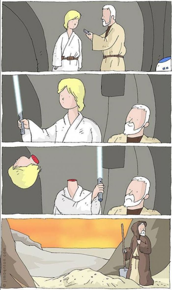 Luke may the force be..