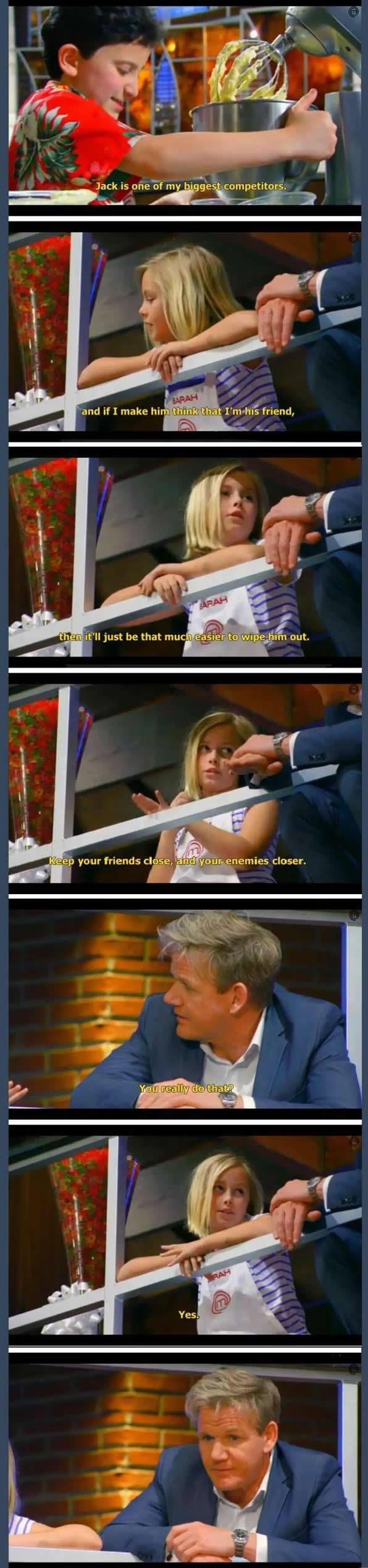 9 year old on Master Chef