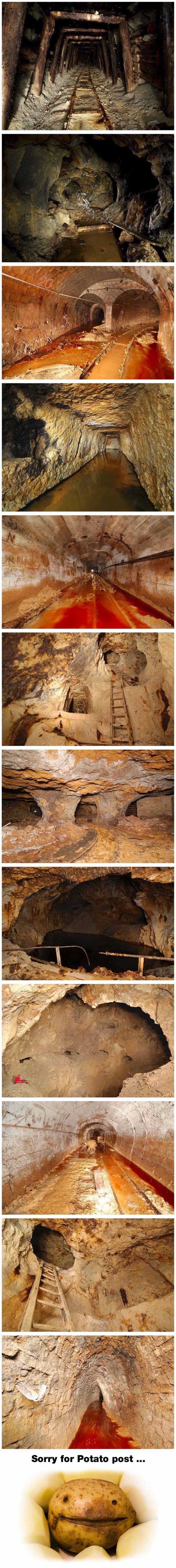 Abandoned mineshafts