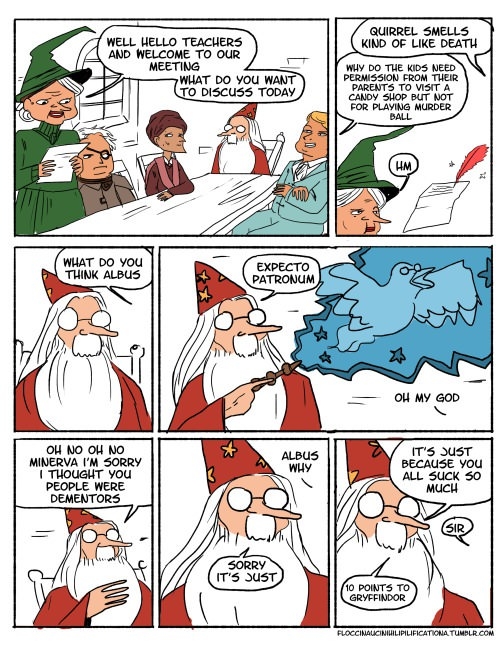 Dumbledore is mistaken