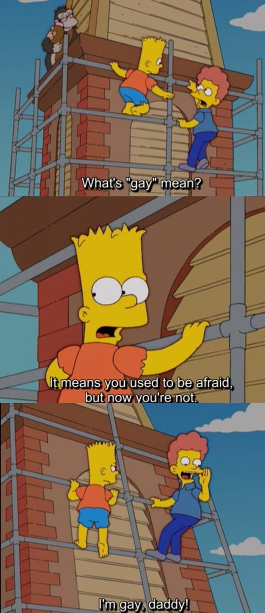 I love Bart Simpson