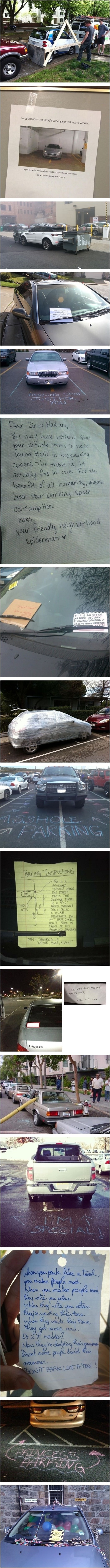 Douchebag parking