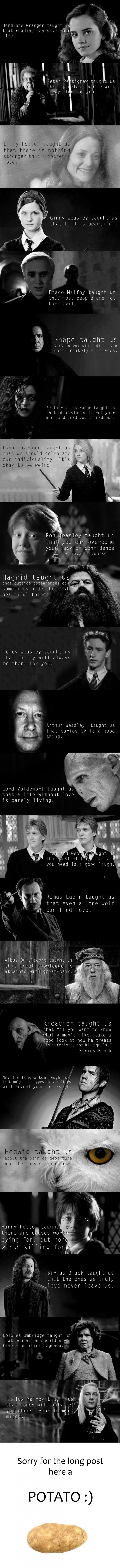 What Harry Potter taught us