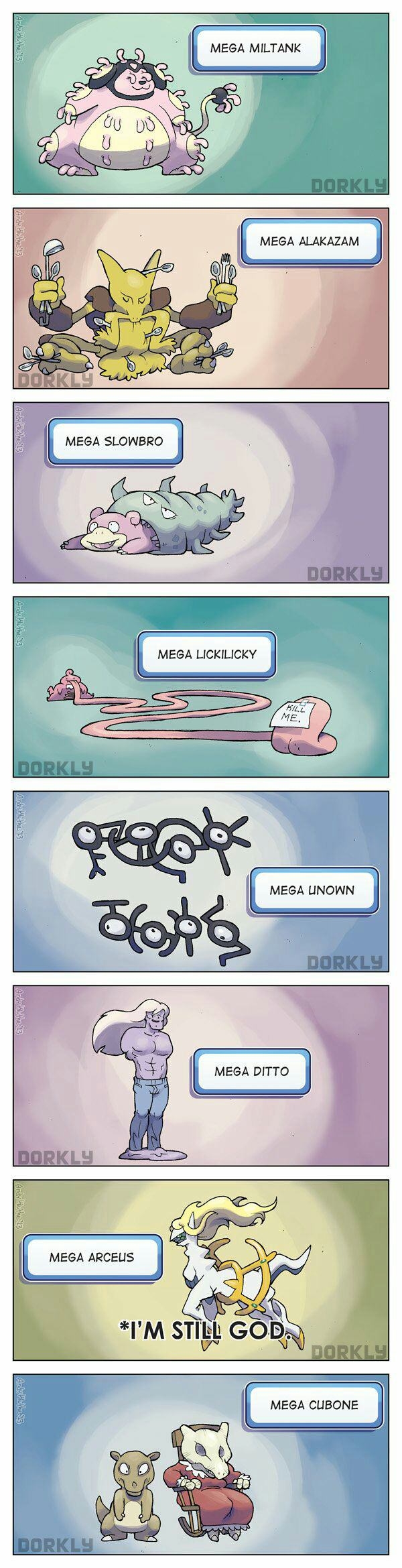 Useless Mega evolutions