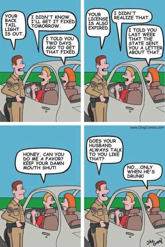 Going to jail!