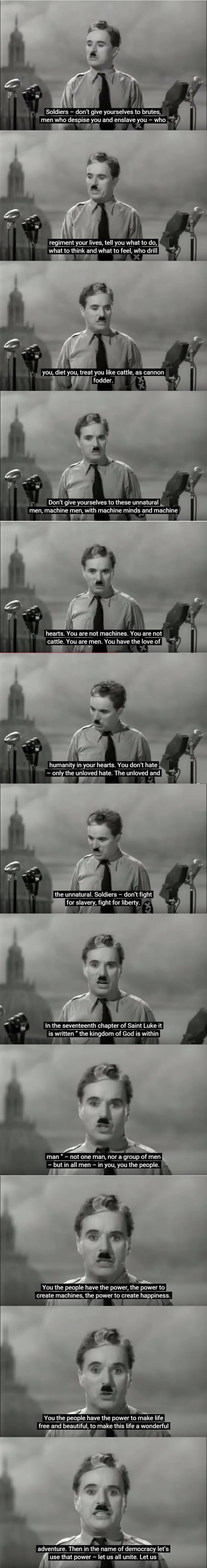 Greatest speech ever