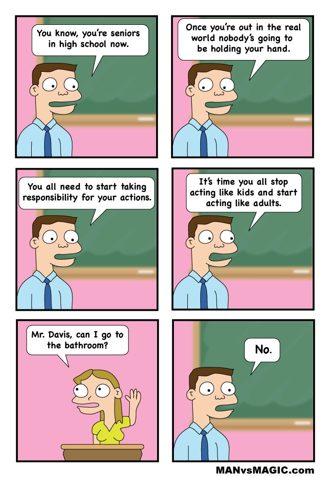 Time to grow up