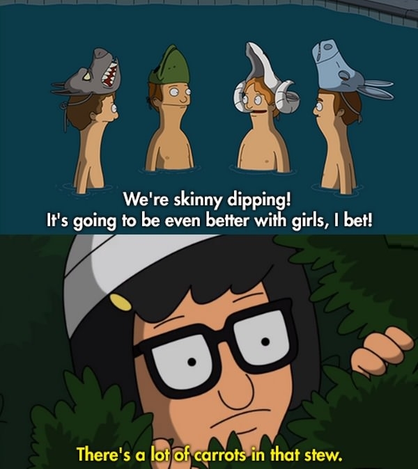 Tina has a way with words