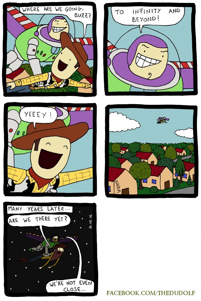 To infinity and beyond!