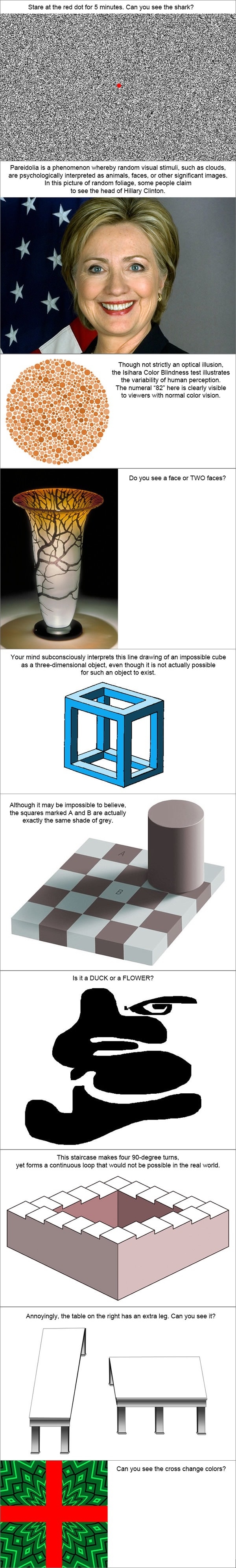 Optical illusions