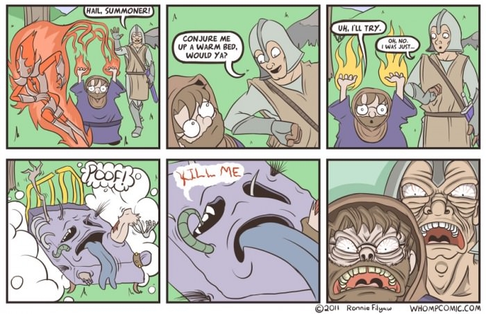 Hail, summoner!