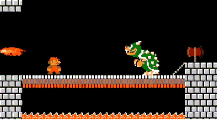 Mario has had enough