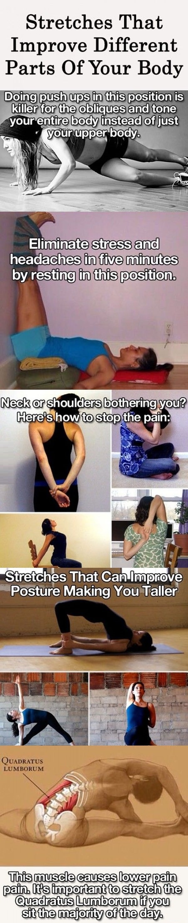 Types of stretches