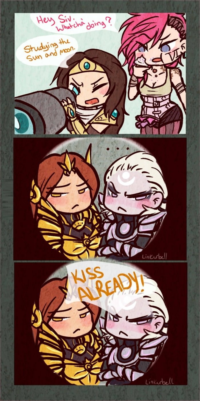 Kiss already