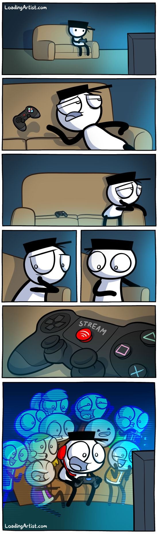 Streamers point of view