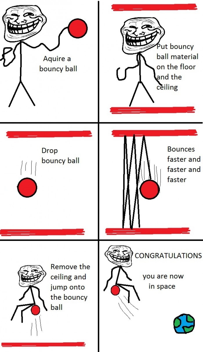 Troll physics strike again