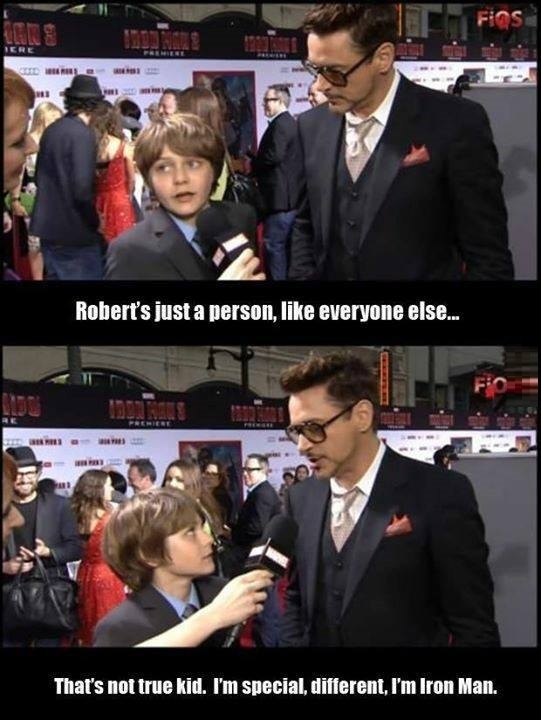 Just RDJ being RDJ