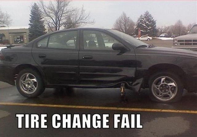 Tire Change Fail