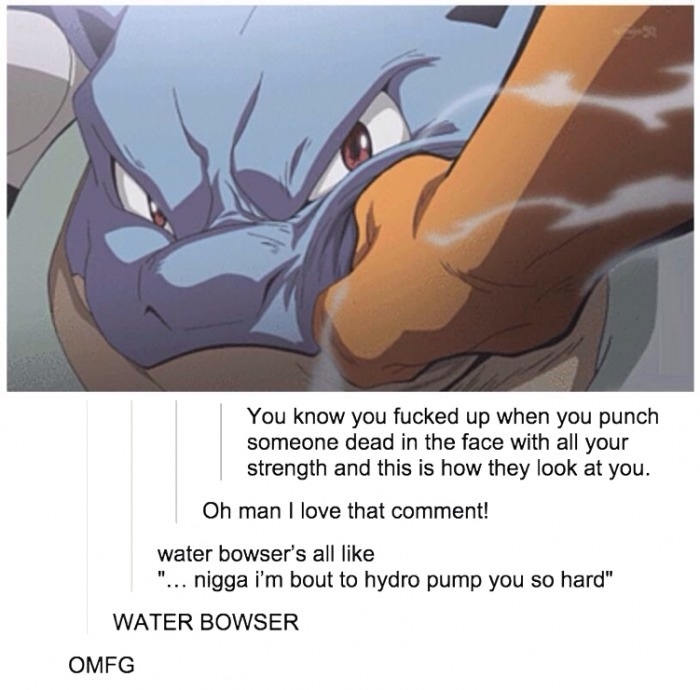Water bowsers be like