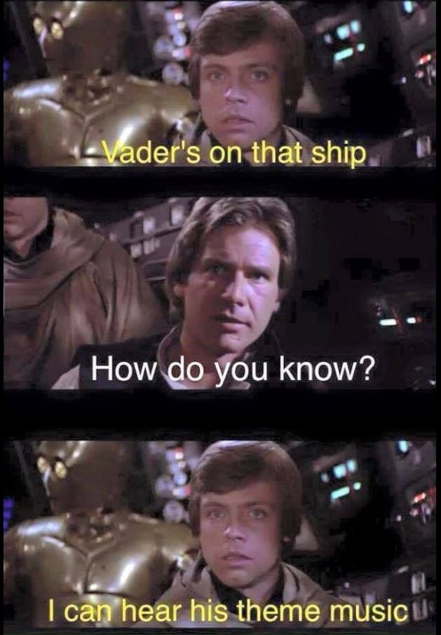 Vader's on that ship!